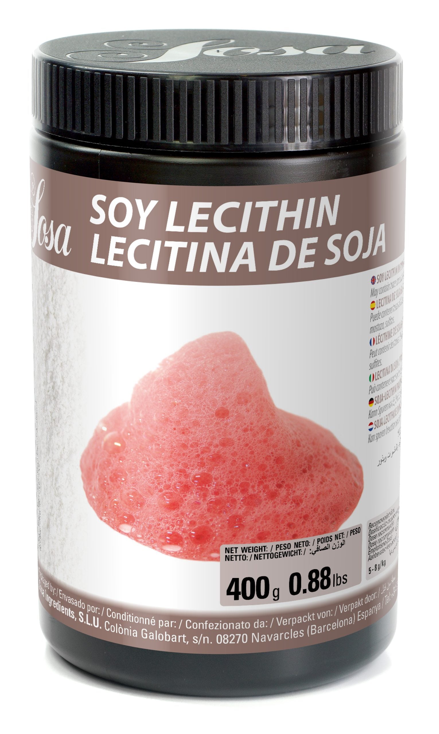 Sosa Powdered Soy Lecithin (400g) - Papagino Foods Inc. 