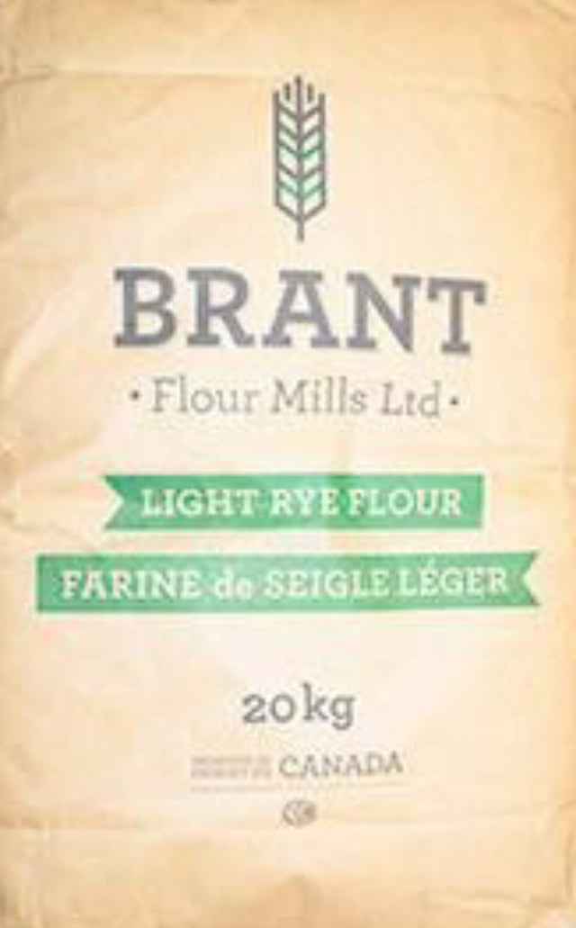 Light Rye Flour 20kg (Pickup only) - Papagino Foods Inc. 