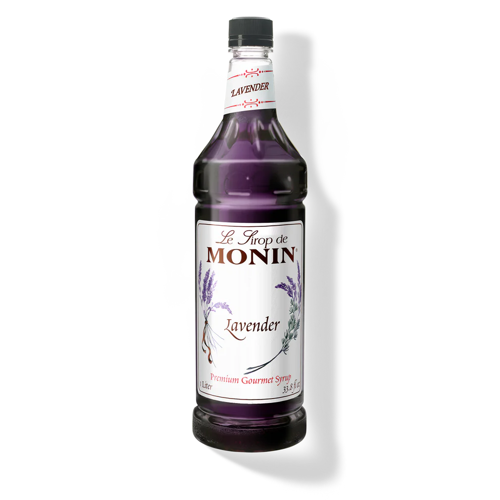 Monin Lavender Premium Syrup PET - Papagino Foods Inc. 