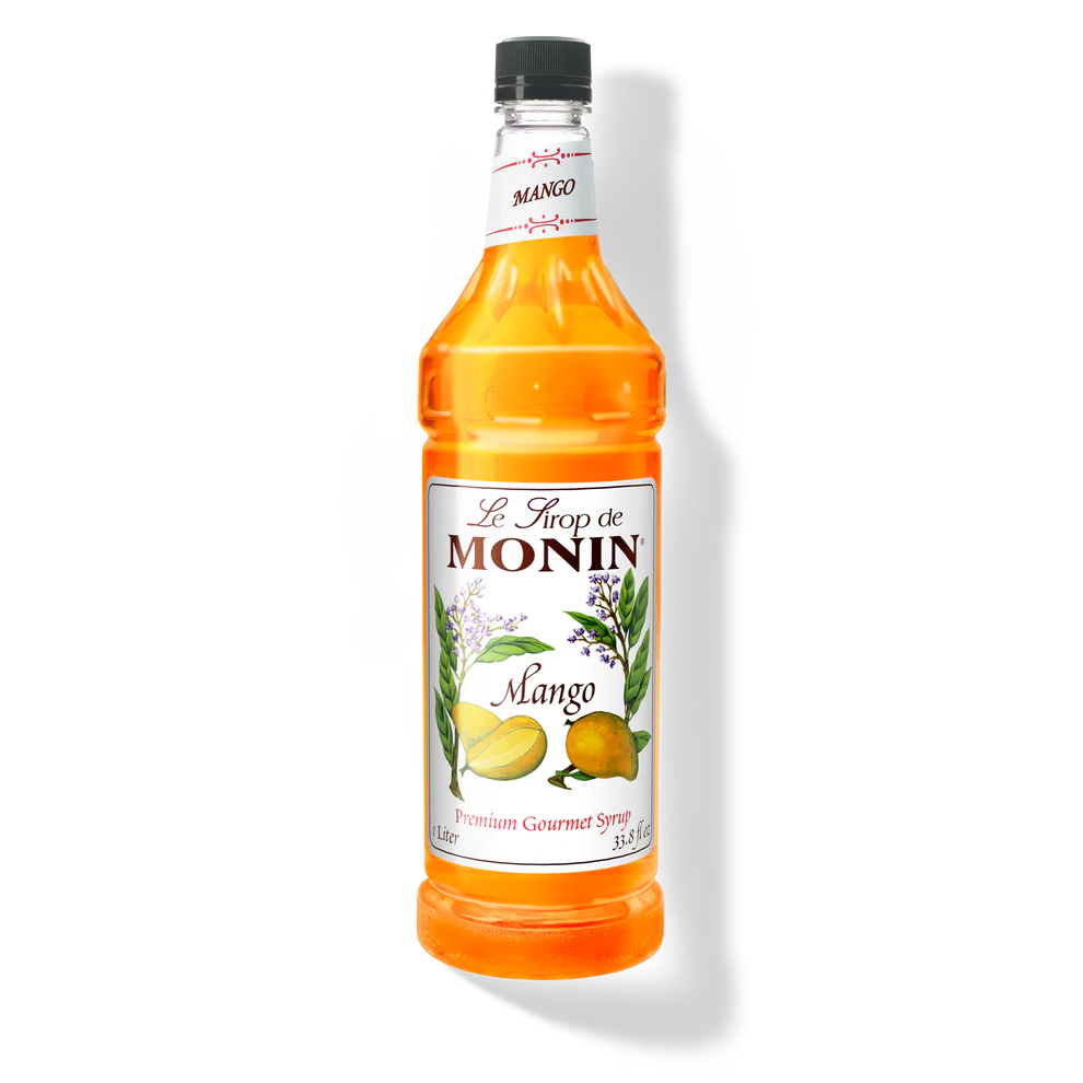 Monin Mango Premium Syrup PET - Papagino Foods Inc. 