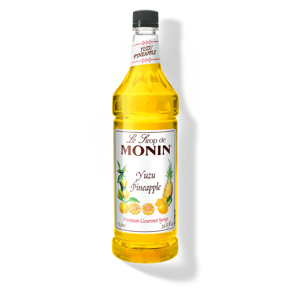 Monin Yuzu Pineapple Premium Syrup PET - Papagino Foods Inc. 
