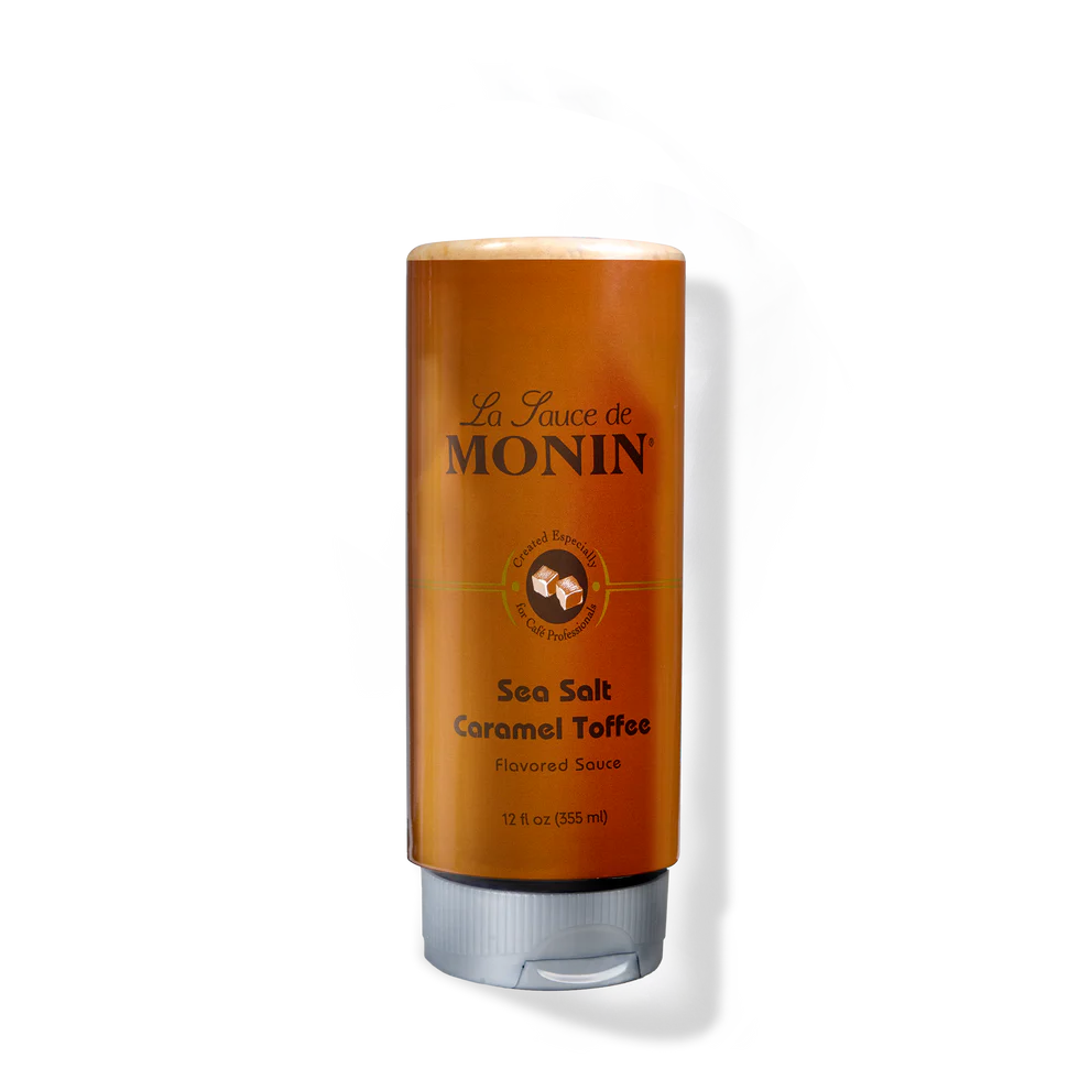 Monin Caramel Toffee Sea Salt Gourmet Sauce - Papagino Foods Inc. 
