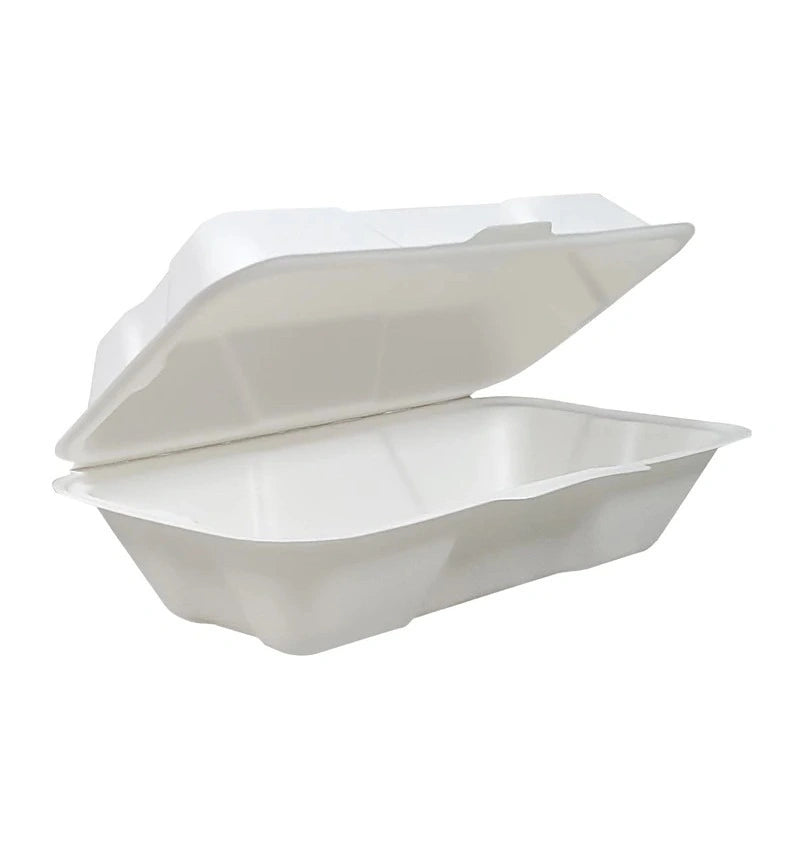 Eco-Craze Compostable Bagasse Hot Dog Container - Papagino Foods Inc. 