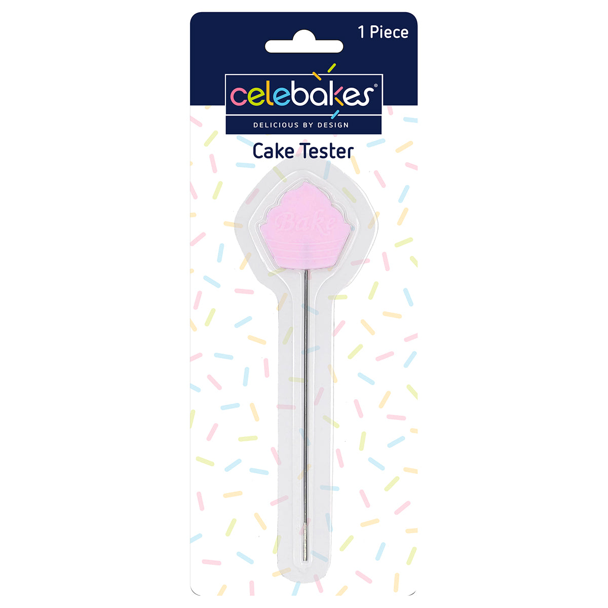 Celebakes Stainless Steel Cake Tester, 4.5" Pin - Papagino Foods Inc.