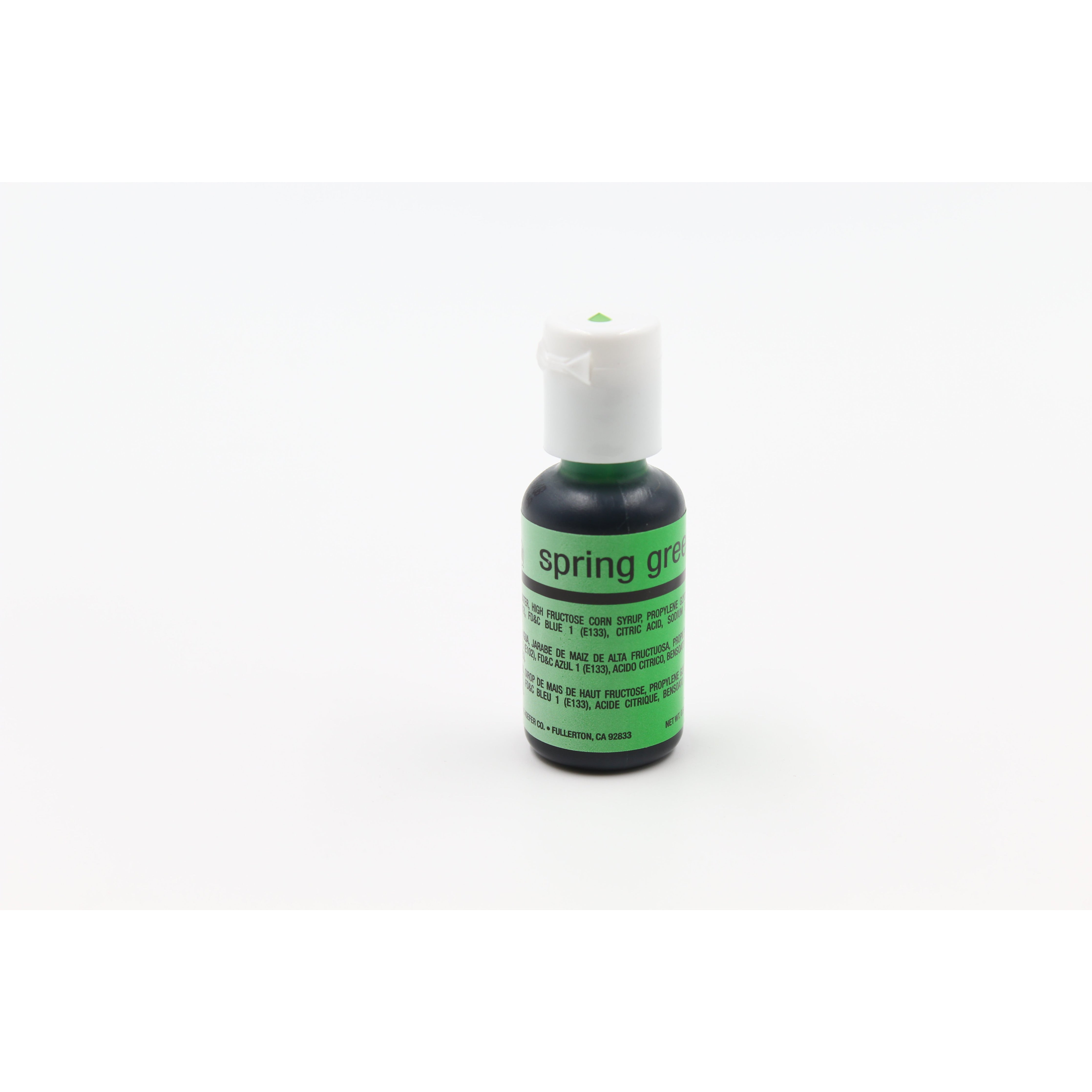 Chefmaster Spring Green Airbrush Food Coloring (# 3117) 0.64 OZ - Papagino Foods Inc.