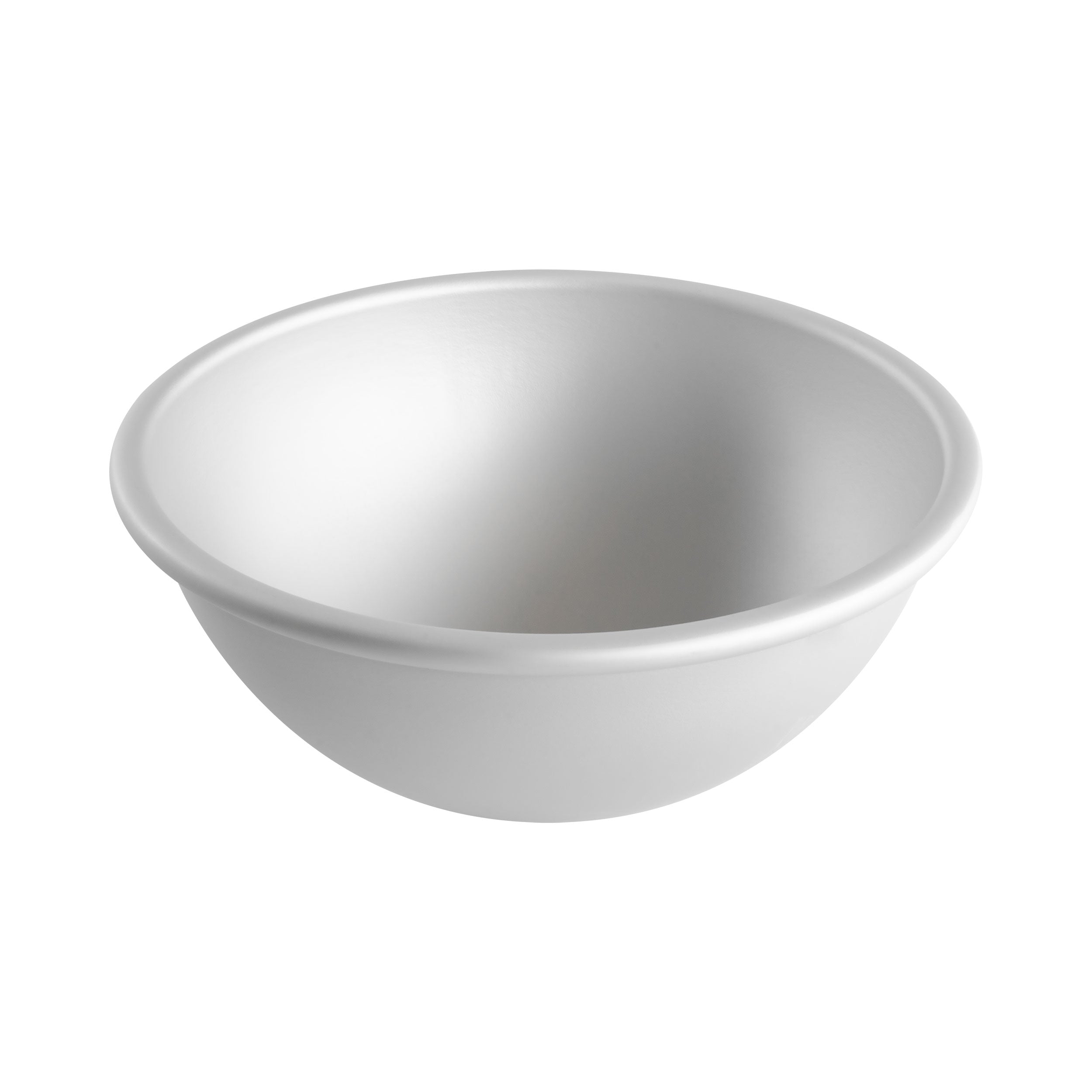 Fat Daddio, Anodized Aluminum, Hemisphere Pan, 8 in Diameter x 4  in Deep (PHA-8) - Papagino Foods Inc.