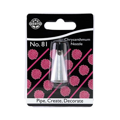 JEM Nozzle - Chrysanthemum / Smile #81   #NZ81 - Papagino Foods Inc.