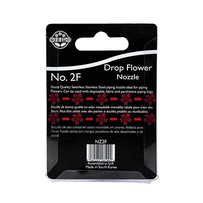 JEM Nozzle - Drop Flower #2F  #NZ2F - Papagino Foods Inc.