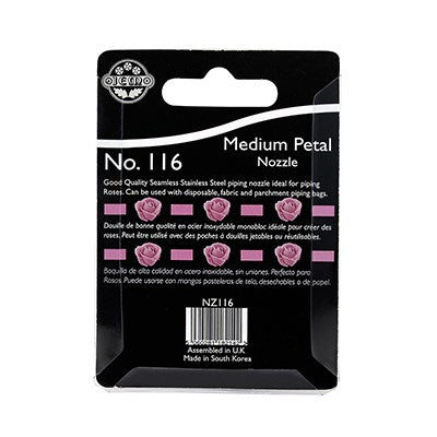 JEM Nozzle - Large Petal / Ruffle #116 #NZ116 - Papagino Foods Inc.