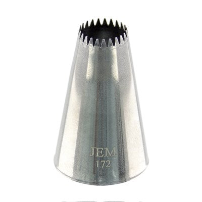 JEM Nozzle - Smooth / Ribbed Basketweave Nozzle #47  #NZ47 - Papagino Foods Inc. 