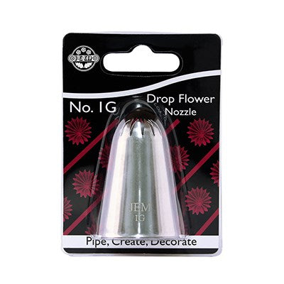 JEM Nozzle - Smooth / Ribbed Basketweave Nozzle #47  #NZ47 - Papagino Foods Inc. 