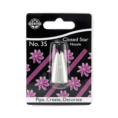 JEM Nozzle - Smooth / Ribbed Basketweave Nozzle #47  #NZ47 - Papagino Foods Inc. 
