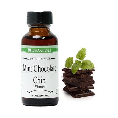 LorAnn Oils Mint Chocolate Chip Flavor  - 1 OZ   #0850-0500 - Papagino Foods Inc.