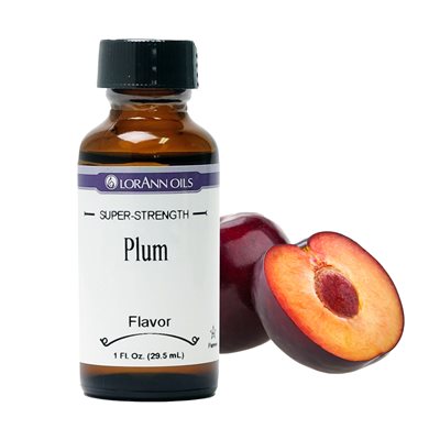 LorAnn Oils Plum Flavor   - 1 OZ   #0330-0500 **BBD March 2024** - Papagino Foods Inc.