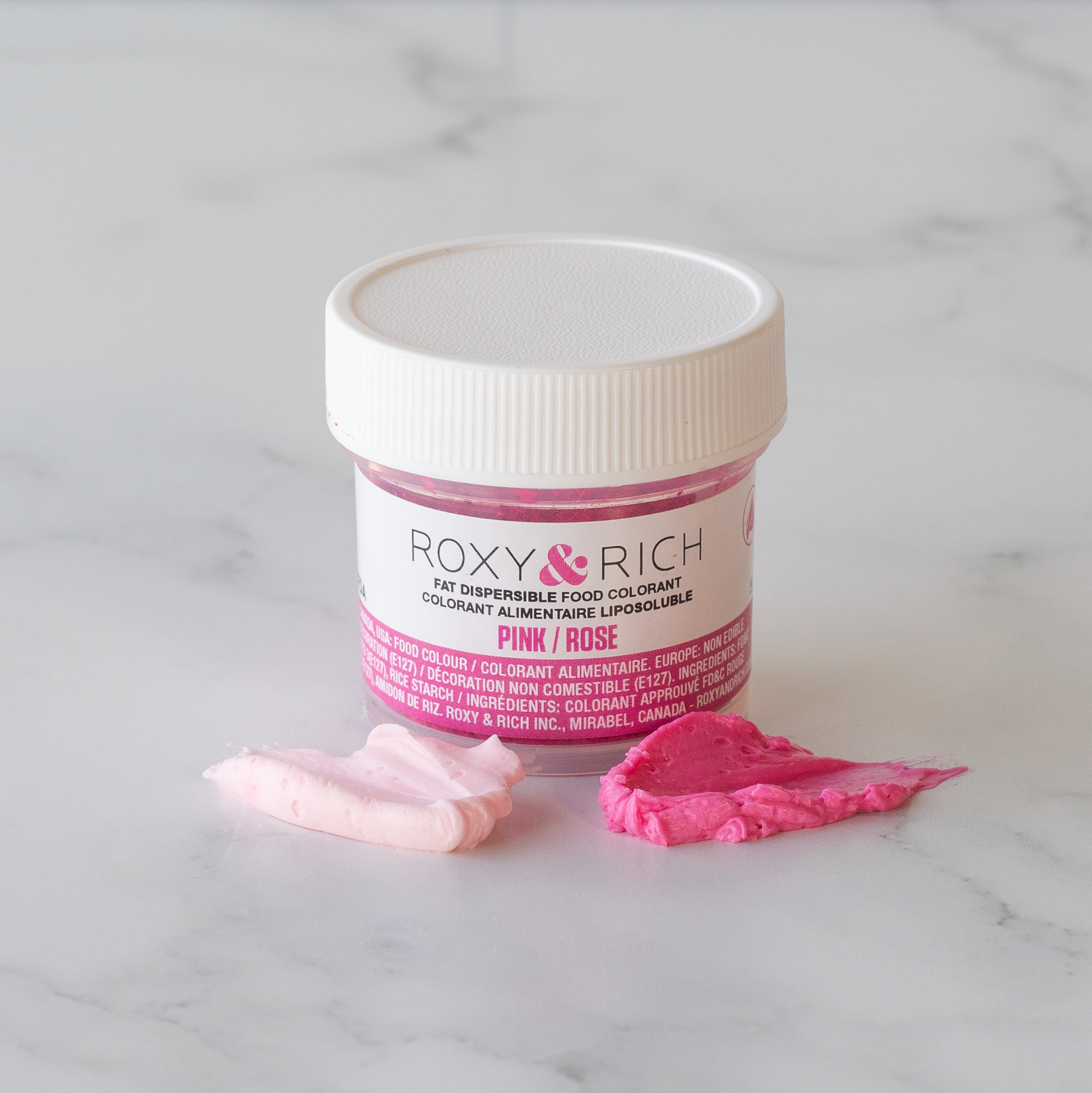 Roxy & Rich Fat Dispersible Dust Pink (# P50-B04) - 50 G - Papagino Foods Inc.